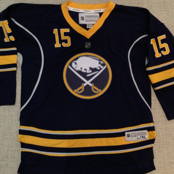 Buffalo Sabres NHL Jersey Jack Eichel Youth L/XL Hockey - Picture 1 of 5